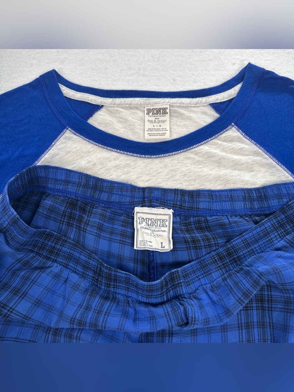 Victoria's Secret PINK X 5th Ocean Collegiate Florida Gator PJ Boxer Raglan Top - Picture 8 of 12